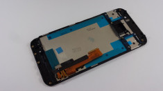 HTC One M9 Display nou Ansamblu complet cu touchscreen si rama geam sticla GRI foto