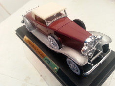 macheta atlas 1/43 duesenberg J roadster foto