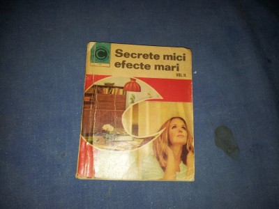 SECRETE MICI EFECTE MARI VOL II foto