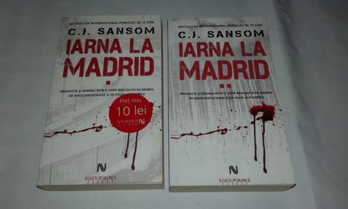 C.J.SANSOM - IARNA LA MADRID Vol.1.2.
