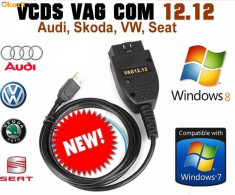 VAG COM VCDS 12.12 HEX CAN FULL ACTIVAT pt. grupul VAG PACHET COMPLET ! foto