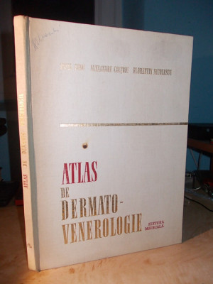 AUREL CONU - ATLAS DE DERMATO-VENEROLOGIE - EDITURA MEDICALA - 1980 foto