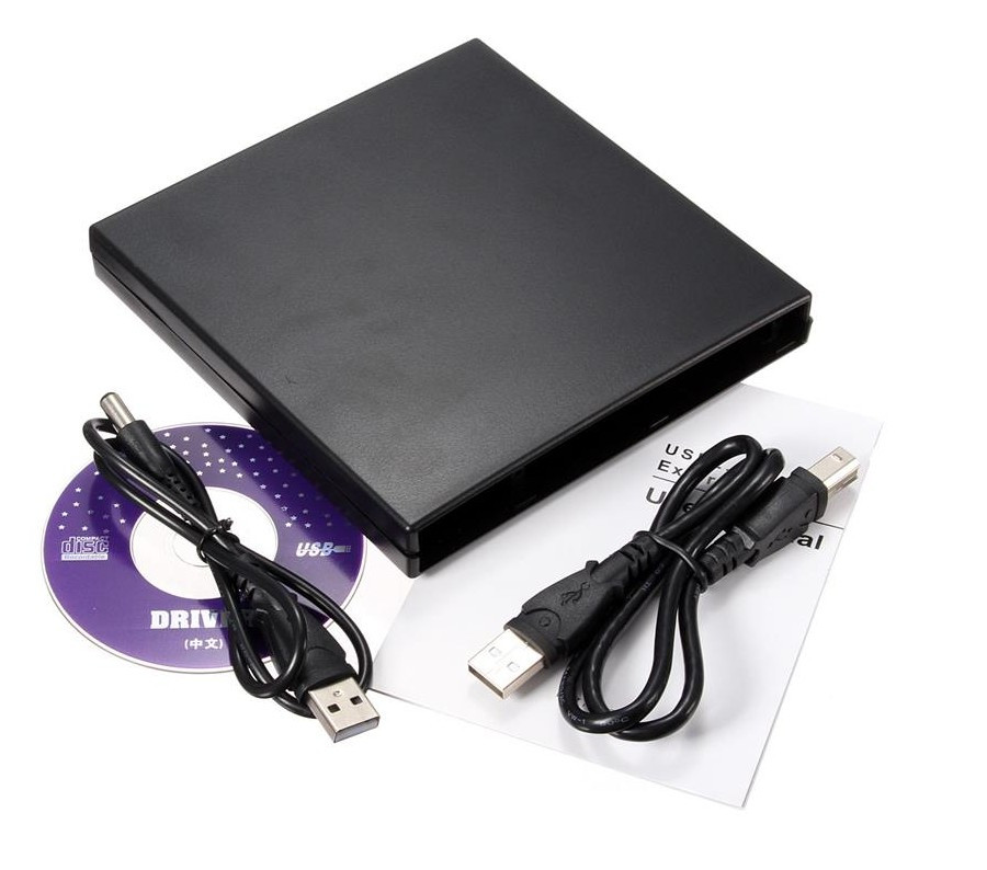 Carcasa externa SATA - USB 2.0 pt unitate optica DVD-RW / DVD-Rom / CD-RW  etc | arhiva Okazii.ro