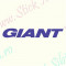 Giant-Model 2_Stickere Bicicleta_Cod: BST-025_Dim: 15 cm. x 2.2 cm.