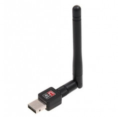 Adaptor wifi USB cu antenna - placa de retea wireless foto