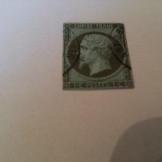 franta 1853 napoleon/ 1c stampilat