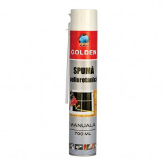 Spuma poliuretanica Golden cu aplicare manuala 700ml foto