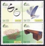 C433 - Brazilia 2005 - cat.nr.3455-8 neuzat,perfecta stare