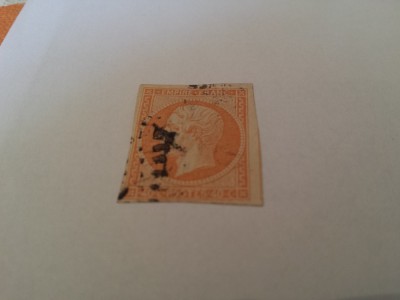 franta 1853 napoleon/ 40c stampilat foto