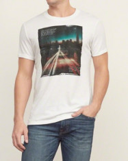 Tricou Abercombie RETRO CITY masura S M L foto