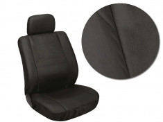 Huse scaune auto imitatie piele neagra, cod Hsc1379 - 310077 foto