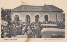 VALENII DE MUNTE UNIVERSITATEA POPULARA N.IORGA FONDATA IN 1903 CIRC.AUG.1937 foto