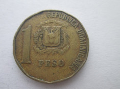 Republica Dominicana 1 peso 1992 foto