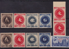 ROMANIA 1946 , LP 202 , ARLUS x 2 , ROMANIA 1947 , LP 222 , ARLUS , LOT 2 RO foto
