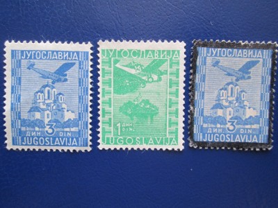 TIMBRE SARBIA SET MNH foto