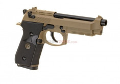 Pistol airsoft WE M9 A1 Desert Full Metal Co2 foto