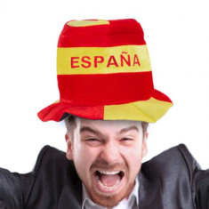 Palarie de Fotbal I Love Spain cu Steagul Spaniei foto