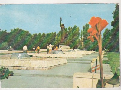 bnk cp Constanta - Monumentul eroilor - circulata - marca fixa foto
