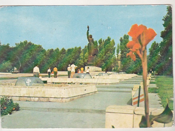 bnk cp Constanta - Monumentul eroilor - circulata - marca fixa