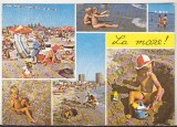 bnk cp La mare - Vedere - circulata - marca fixa