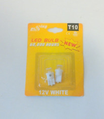 LED T10 alb foto