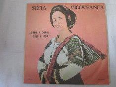 Sofia Vicoveanca ?? Greu Ii Dorul Cind Ii Dor _ vinyl,Lp,Romania foto