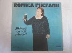 Romica Puceanu ?? Ridica?i Cu To?i Paharul _ vinyl,LP,Romania foto