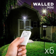 Lampe LED WalLED Mini cu Telecomanda (pachet de 6) foto