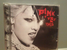 PINK - TRY THIS (2003/ARIOLA REC/GERMANY) - CD /ORIGINAL foto