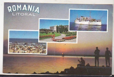 bnk cp Romania - Litoral - Vedere - circulata foto
