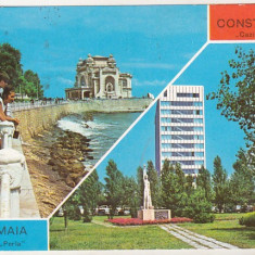 bnk cp Constanta - Cazinoul - Mamaia - Hotel Perla - circulata - marca fixa