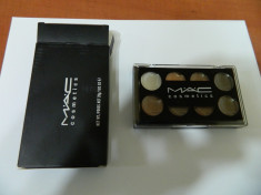 TRUSA MAC DUBLA 8 NUANTE+BLUSH+PUDRA ---SUPER PRET,SUPER CALITATE! foto