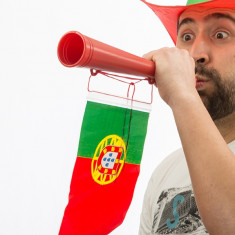 Trompeta Steagul Portugaliei foto