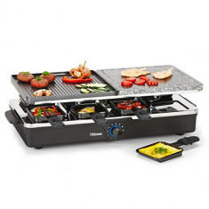 Raclette cu Gratar din Metal ?i Piatra Tristar RA2992 foto