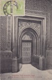 IASI BISERICA TREI IERARHI USA DE AUR INTRAREA DIN TINDA IN BISERICA CIRC. 1911, Circulata, Printata