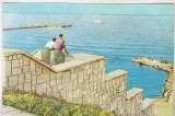 Bnk cp Eforie - Vedere spre largul marii - uzata, Circulata, Printata