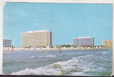 bnk cp Mamaia - Hotelurile Neptun, Sirena , Doina, Flora - uzata foto