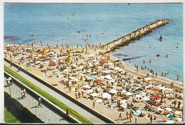 bnk cp Eforie Nord - Pe plaja - circulata