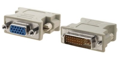 Adaptor DVI 24 + 4 pini la vga foto