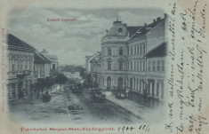 SFANTU GHEORGHE , STRADA KOSSUTH LAJOS , CIRCULATA IANUARIE 1900 foto