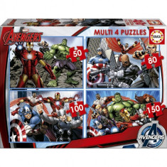 Puzzle Avengers 4 in 1 foto