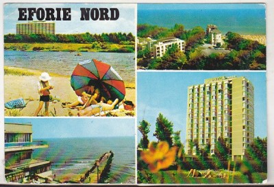 bnk cp Eforie Nord - Imagini din statiune - circulata foto