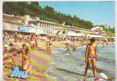 bnk cp Eforie Nord - Plaja Debarcader - circulata foto