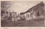 MILITARA SEMEDRIA STRADA DUPA BOMBARDAMENT SCRISA IANUARIE 1917 , NECIRCULATA