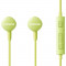 Handsfree (casti) Samsung EO-HS1303GEGWW verde deschis blister pentru Samsung E1280, E2230, E2330, E2600, I5500, I5510, I8150, I8160, I8350, I8530, I