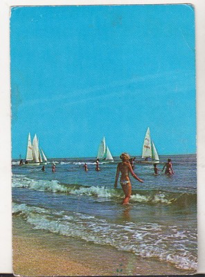 bnk cp Mamaia - In apa marii - circulata foto
