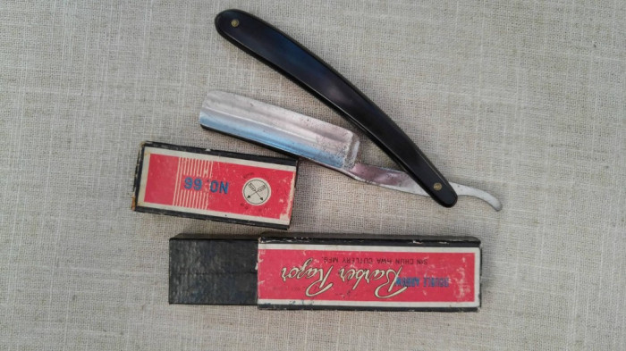 Brici Barber Razor No. 66 , BRICI CU LAMA LATA, de colectie, vintage, chinezesc