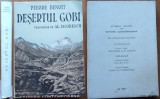 Pierre Benoit, Desertul Gobi, interbelica, calatorii si aventuri, impecabila