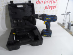 Bormasina cu acumulator Workzone Li-Ion 18 V foto