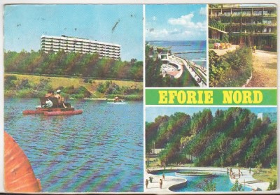 bnk cp Eforie Nord - Imagini din statiune - circulata foto